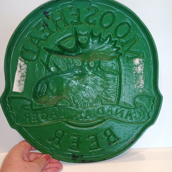 Moosehead Canadian Lager Beer Sign - Picture 4 of 7